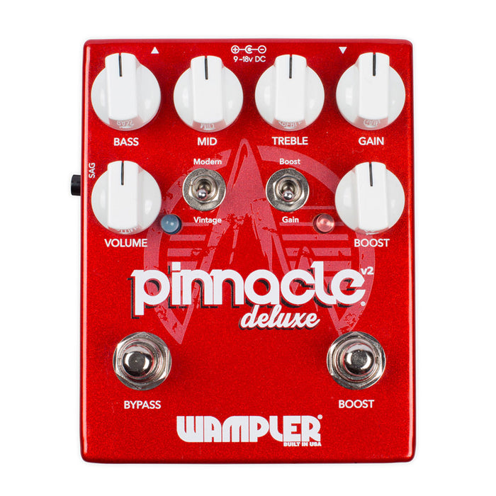 Wampler Pedals Pinnacle Deluxe Overdrive Distortion EVH Brown Sound