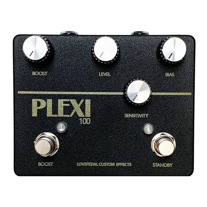 plexi overdrive pedal Lovepedal Plexi 100 Pro Overdrive Pedal Limited Black Edition