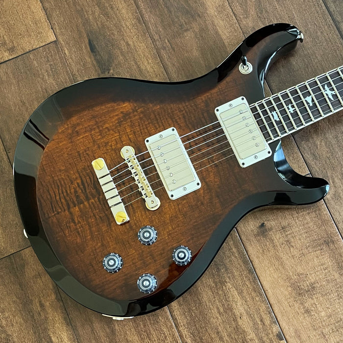PRS S2 McCarty 594 Electric Guitar Burnt Amber Smokeburst S2050716