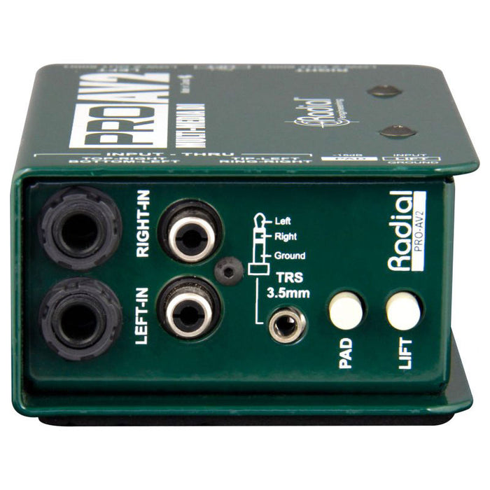 Radial ProAV2 Stereo Passive Multimedia Direct Box