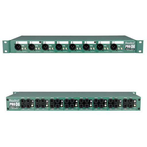 Radial Engineering ProD8 8-channel Rackmount DI