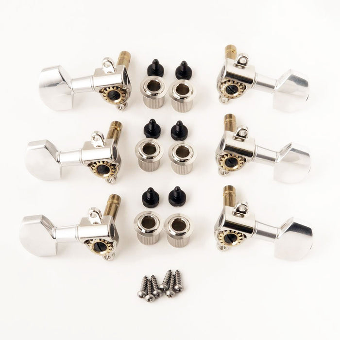 PRS Phase III Locking Tuners Nickel (Set of 6) 101659:N:003