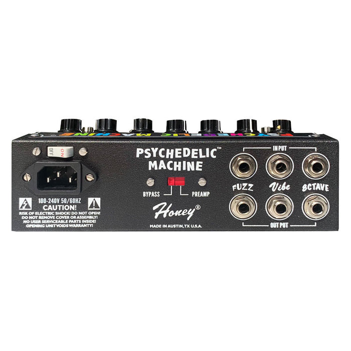 Shin-ei Psychedelic Machine Uni-Vibe Fuzz Face & Octavia Custom Red