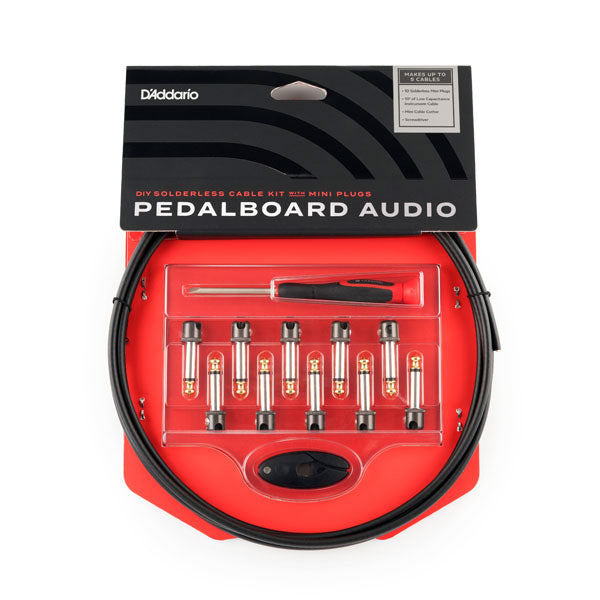 D'Addario PW-MGPKIT-10 DIY Solderless Cable Kit with Mini Plugs