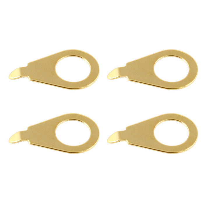 Set Of 4 Gold Pointer Washers For Volume & Tone Controls