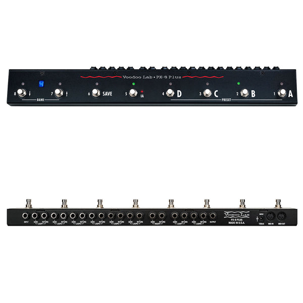 pedal plus freiburg Voodoo Lab PX-8 Plus True Bypass Programmable Pedal Switcher