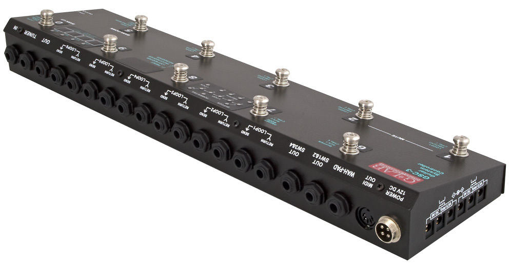 guitar pedal switching system G-Lab GSC-3 Guitar System Controller Pedalboard Switcher
