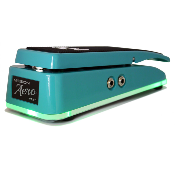 surf guitar pedal Mission Engineering VM-1 Aero Volume Pedal Surf Green