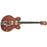 Gretsch Players Broadkaster Full'Tron Tiger Flame Bourbon Stain (Open Box)
