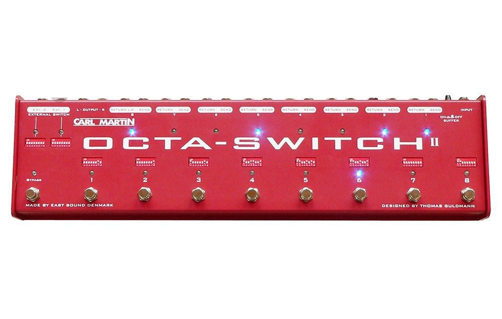 Carl Martin Octa-Switch II True-Bypass Pedal Switcher