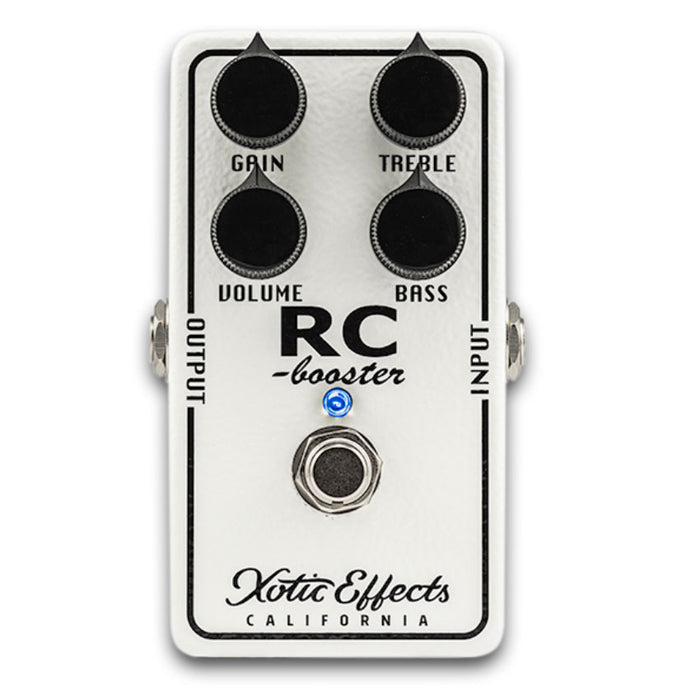 Xotic Effects RC Booster V2 Ultra Clean Boost Vision Guitar xotic-effects-rc-booster-v2-ultra-clean-boost-vision-guitar