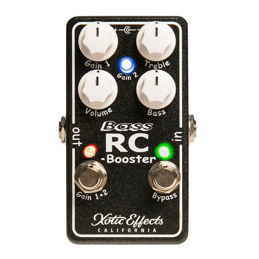 Xotic Effects RC Bass Booster V2 Pedal Ultra Clean Boost Active Bass EQ