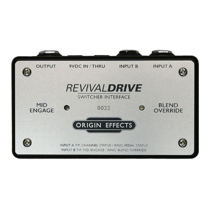 Origin Effects Switcher Interface for Revival Drive