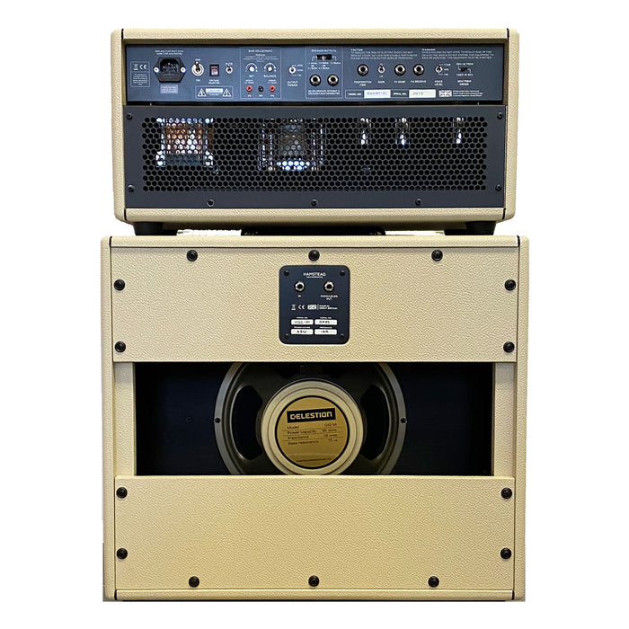 Hamstead Artist 60+RT Head & Matching 1x12" Cabinet Cream Tolex