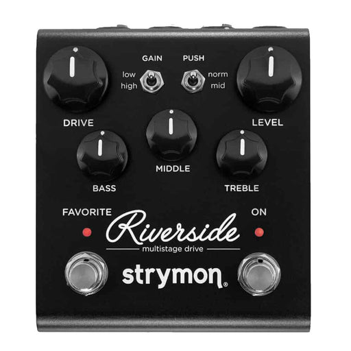 Strymon Riverside Multistage Drive Pedal Midnight Edition Black