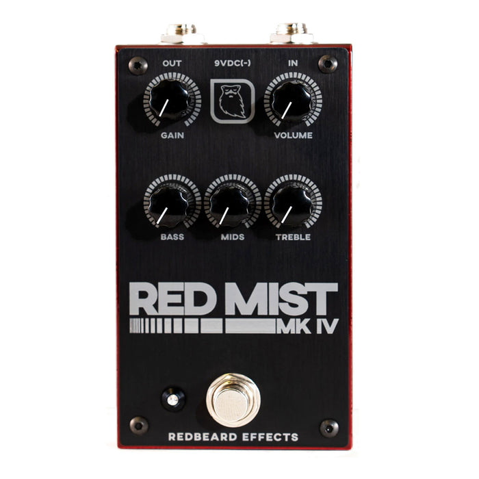 Redbeard Effects Red Mist MKIV Overdrive Pedal