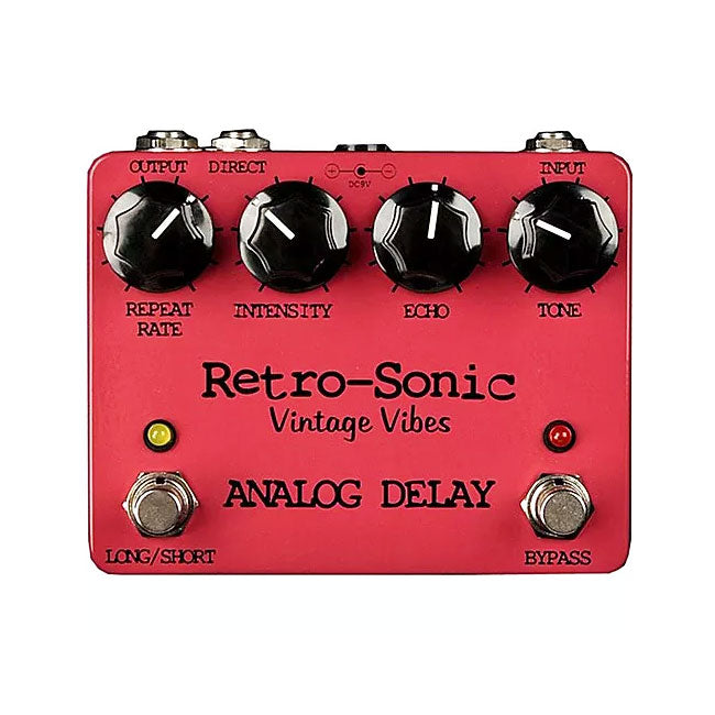 analog stereo delay pedal Retro-Sonic Analog Stereo Delay True-Bypass