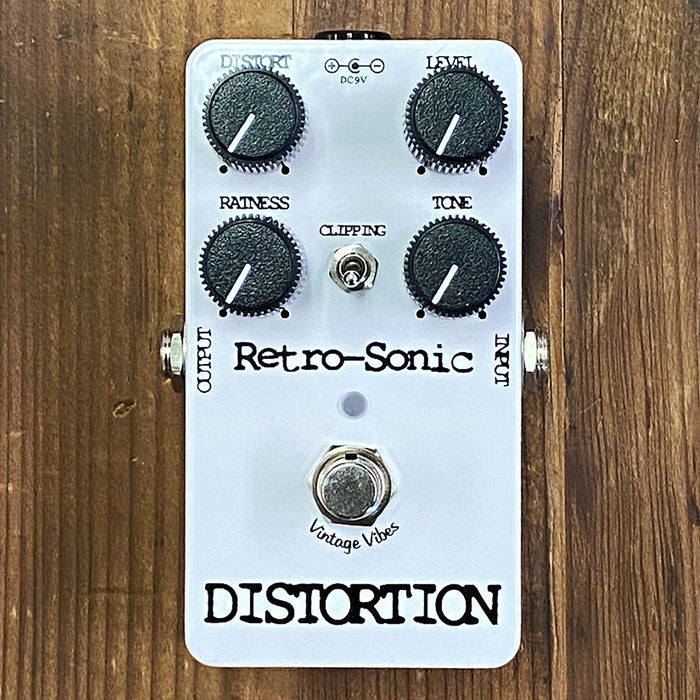vintage distortion pedal Retro-Sonic Highly Tunable Distortion Pedal