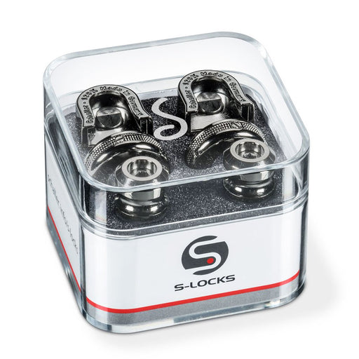 Schaller 445 S-Lock M Strap Lock System Ruthenium 14010601