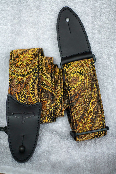 PRS Guitars Nylon Paisley Guitar Strap Black ACC3165BLK : PRS Guitars Nylon Paisley Guitar Strap, Black (ACC