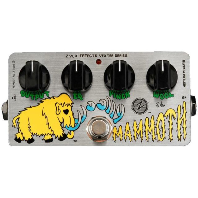 mammoth pedals Zvex Woolly Mammoth Fuzz Pedal