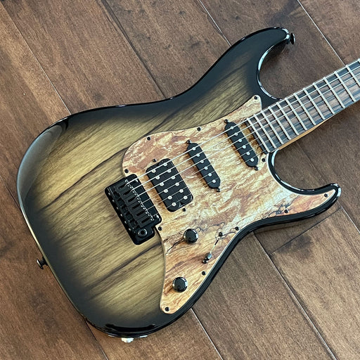Suhr Custom Standard HSS Electric Guitar Natural Black Limba JS5C8A