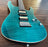 Suhr Custom Modern Plus Trans Teal Flame Roasted Maple Ziricote Neck 67151