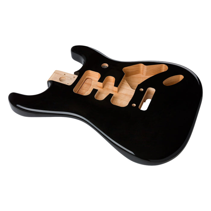 Fender Deluxe Series Stratocaster HSH Alder Body Black 0997103706