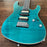 Suhr Custom Modern Plus Trans Teal Flame Roasted Maple Ziricote Neck 67151