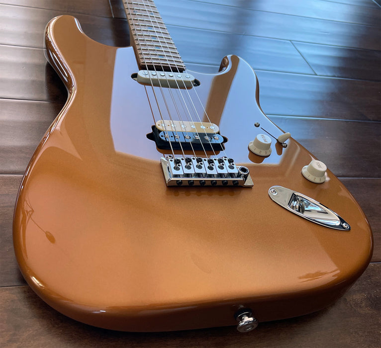 Suhr Custom Classic S HS Orange Burst Metallic Roasted Maple Neck 70867