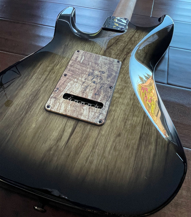 Suhr Custom Standard HSS Electric Guitar Natural Black Limba JS5C8A