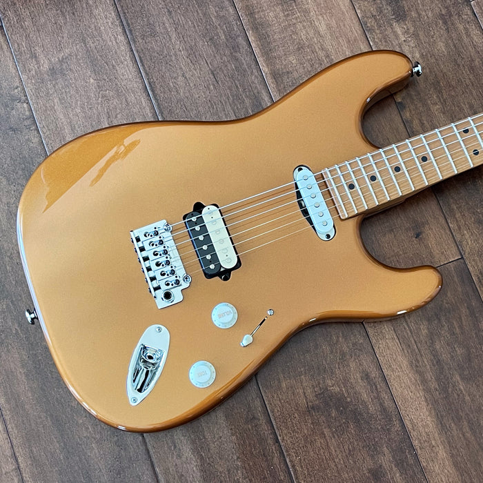 Suhr Custom Classic S HS Orange Burst Metallic Roasted Maple Neck 70867