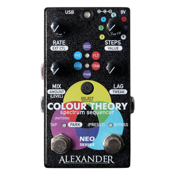 Alexander Pedals Color Theory Spectrum Sequencer