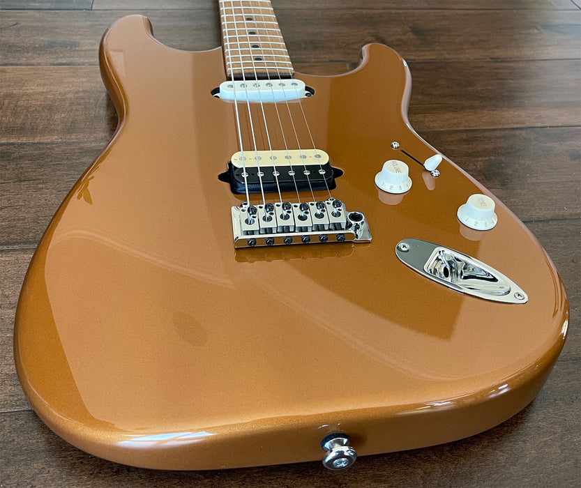 Suhr Custom Classic S HS Orange Burst Metallic Roasted Maple Neck 70867