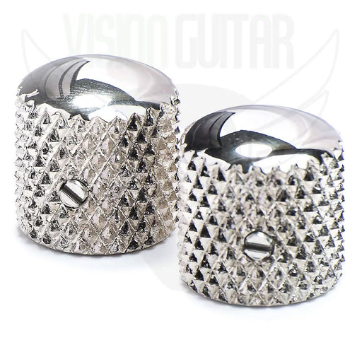 Callaham Early 50's Broadcaster Dome Heavy Knurled Knobs