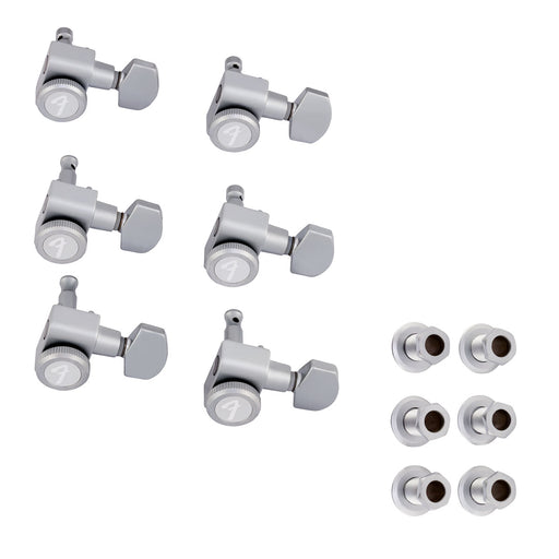 Fender Locking Staggered Strat/Tele Tuners Brushed Chrome 0990818000