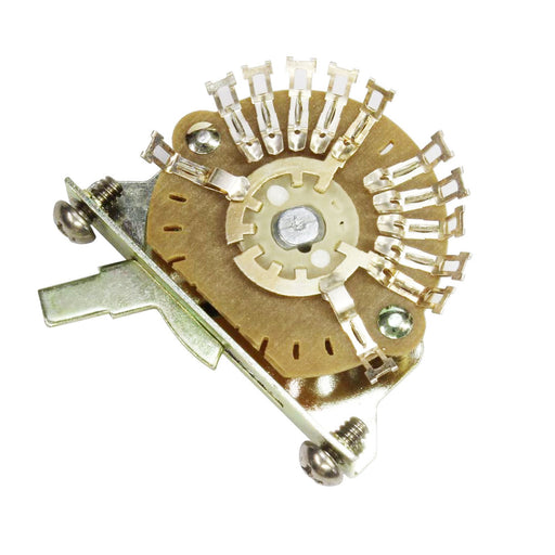 Oak Grigsby 5-Way 2-Pole Single-Wafer Super Switch