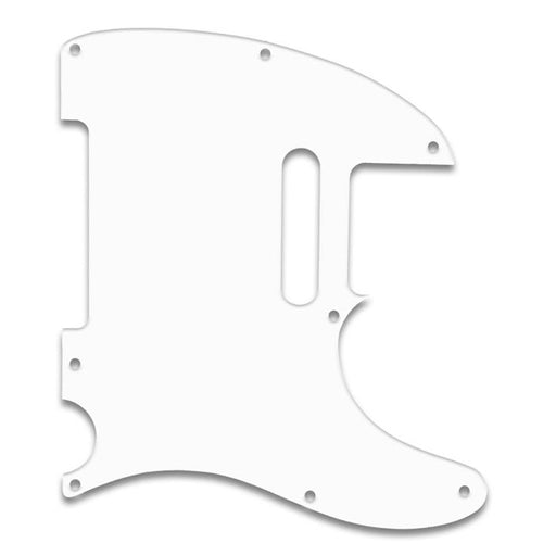 WD USA Tele 8-Screw Pickguard 3-Ply White/Black/White TE-104