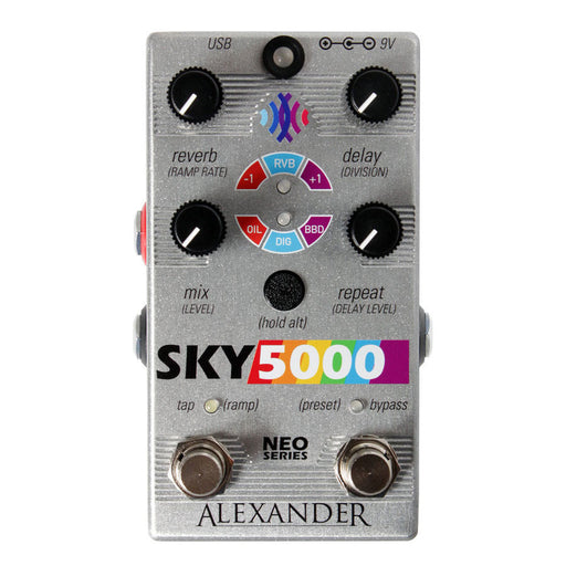 Alexander Pedals Sky5000 Reverb Delay Pedal