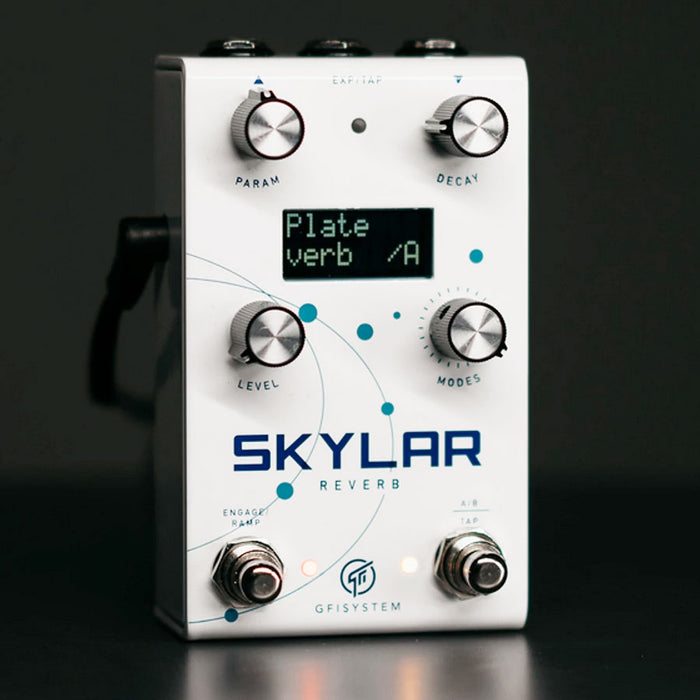 stereo guitar pedals GFI System Skylar Mono/Stereo Reverb Pedal