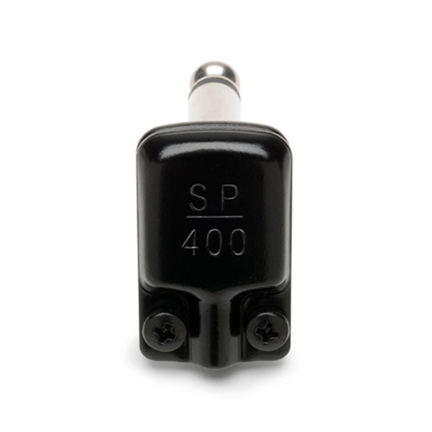 SquarePlug SP400 1/4" Low-Profile Soldered Plug Angled Connector