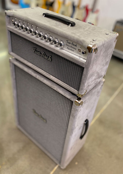 Two-Rock Silver Sterling Signature 100w/50w Guitar Amplifier Stack