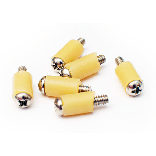 Bare Knuckle Strat Singlecoil Mounting Screws Nickel (6 pack)