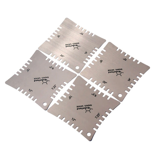 Set of 4 Stainless Steel Radius Guides LT-4551-000