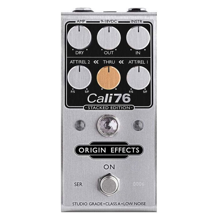 compressor drive pedal Origin Effects Cali76 Stacked Edition Compressor Pedal