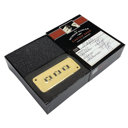 Seymour Duncan P90 Staple Soapbar Pickup Cream Bridge