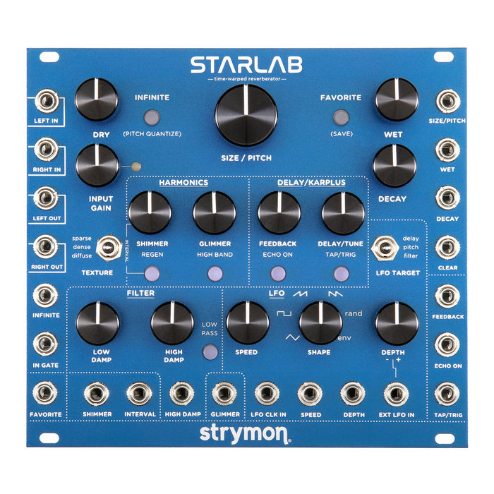 Strymon StarLab Time-Warped Reverberator Eurorack Module