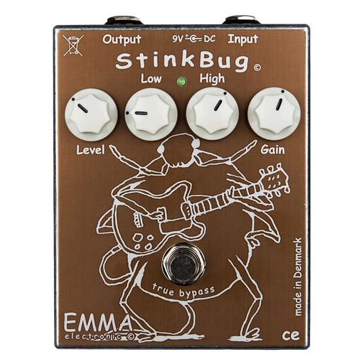 EMMA Electronic Stinkbug Overdrive Classic Tone Great Midrange Response