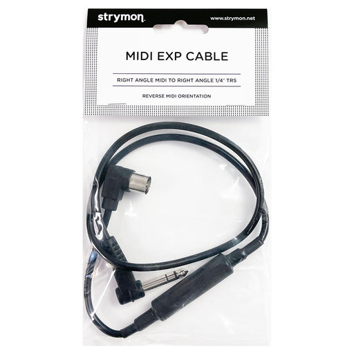 Strymon Reversed Right Angle MIDI To Right 1/4" TRS Cable
