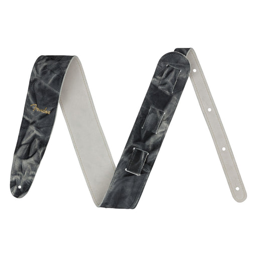 Fender Tie Dye Leather Strap Black 2" 0990650106